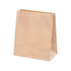 Sapsız Kraft Taşıma Torbası Büyük Boy 27x16x28 cm