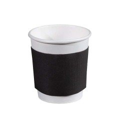 8oz - 9oz - 12oz Siyah Karton Bardak Kılıfı