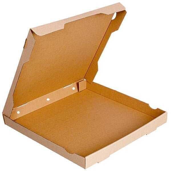 Baskısız Kraft Pizza Kutusu 42x42x4 cm