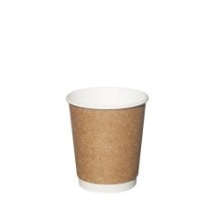 4 oz Kraft Double Wall Karton Bardak