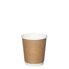 4 oz Kraft Double Wall Karton Bardak