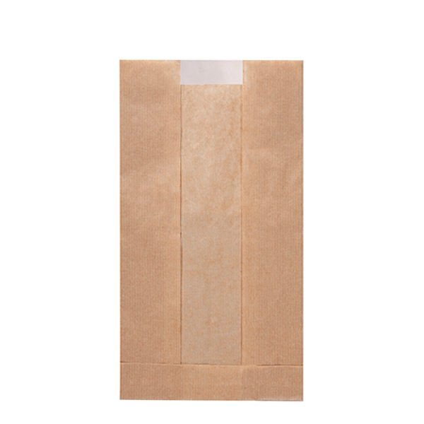 Pencereli Kraft Kese Kağıdı 15x28x7,5 cm