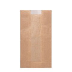 Pencereli Kraft Kese Kağıdı 15x28x7,5 cm