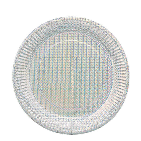 Parlak Karton Tabak 23 cm