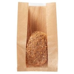 Pencereli Kraft Kese Kağıdı 25x40x6 cm