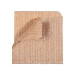 Kraft Tost Poşeti Düz 15x16 cm