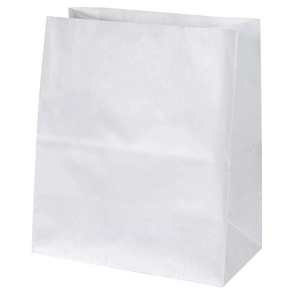 Sapsız Beyaz Taşıma Torbası Büyük Boy 27x14,5x31,5 cm
