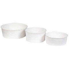 Arnes Beyaz Karton Salata Kasesi 1100 cc