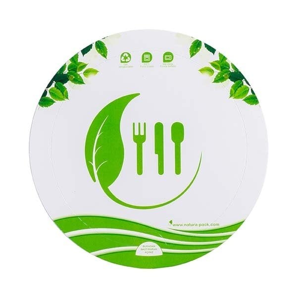 NP35 Karton Gıda Kabı Kapağı