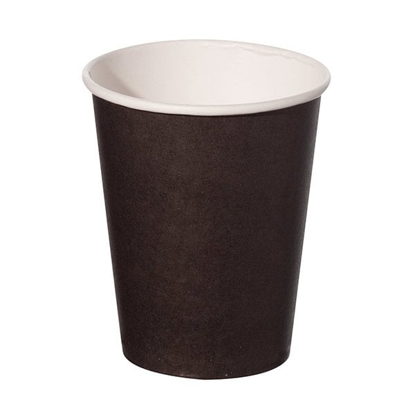 Arnes 8 oz Siyah Karton Bardak