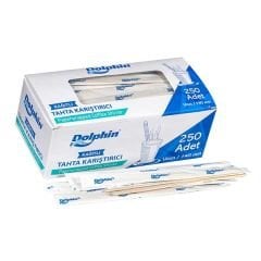 Dolphin Kağıt Sargılı Tahta Karıştırıcı 14 cm